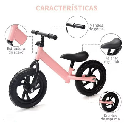 Bicicleta De Aprendizaje Para Niños y Niñas.