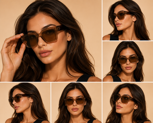 Lentes de sol para mujer con diseño elegante
