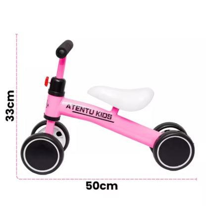 BICICLETA DE APRENDIZAJE 4 RUEDAS NIÑOS