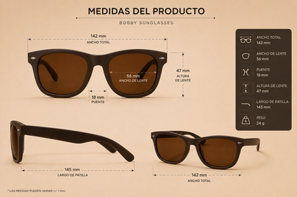 Lentes de Sol Polarizados UV400 | Protección Total contra Reflejos y Rayos UV